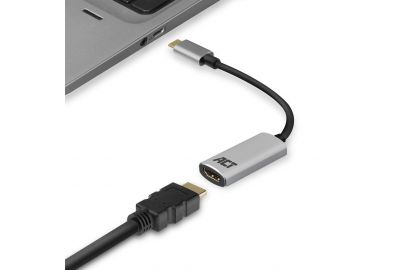 ACT AC7010 USB-C naar HDMI Adapter 4K @ 60Hz | Kabels.nl