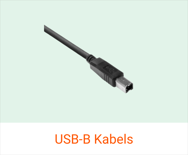 USB-B kabels | Kabels.nl