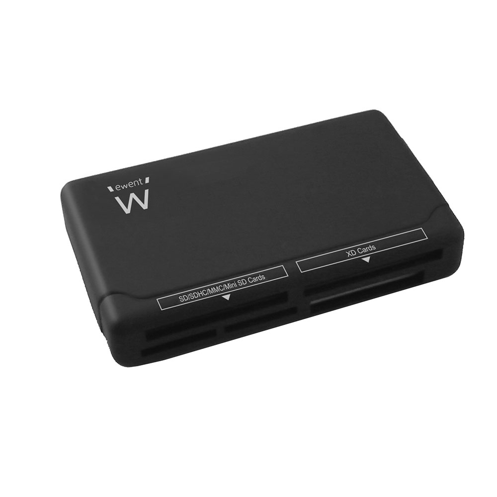 Ewent EW1050 Externe USB 2.0 SD microSD Kaartlezer 64 in 1 Cardreader