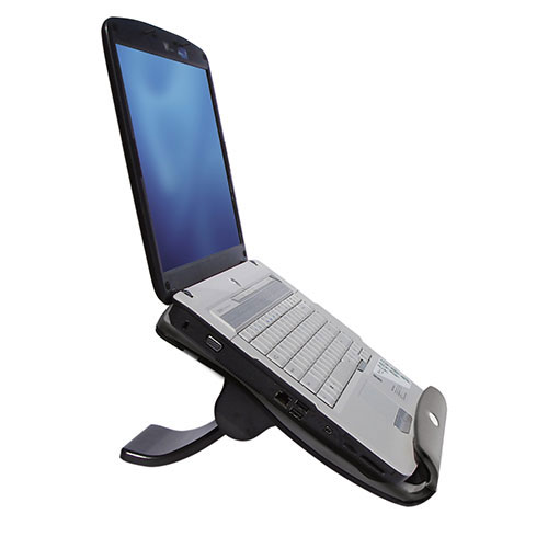 Ewent EW1251 Notebook Standaard DeLuxe USB HUB 4 Poorts Zwart