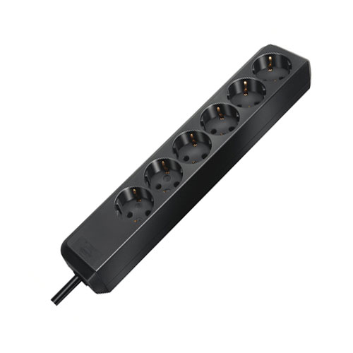 Brennenstuhl 1159400015 Eco Line PDU Stekkerdoos 6 Sockets Zwart 1,5 meter