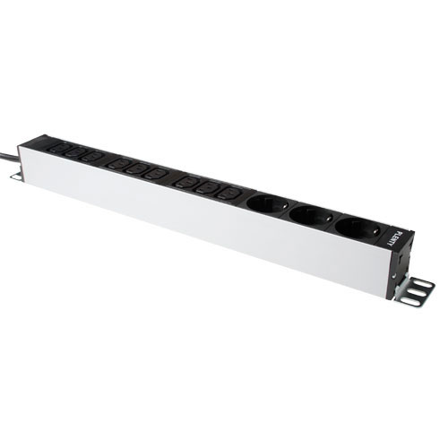 Plenty PLA435 9 3P PDU Stekkerdoos met 9x C13 en 3x Type F Outlets