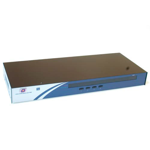 Uniclass PRIMA T4 4 poort VGA | PS 2 en USB KVM switch