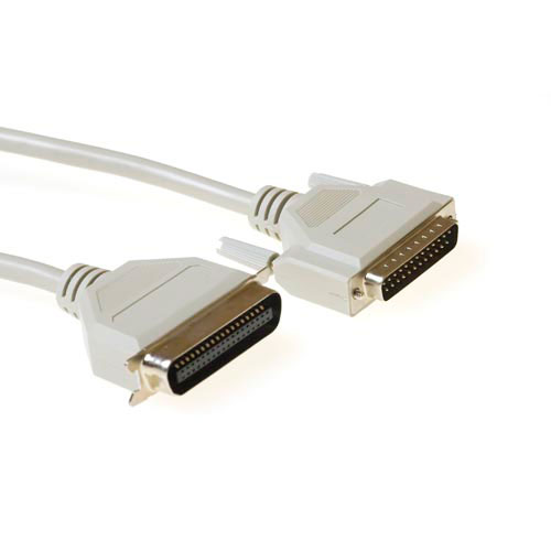 ACT AK1062 Printerkabel 25 Pin D sub Male 36 Polig Centronics Male 1,8 meter