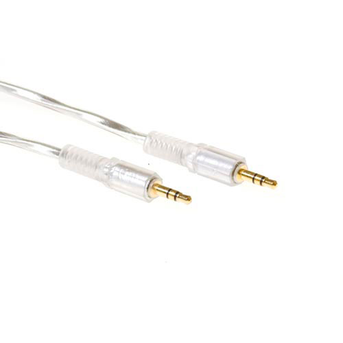 ACT AK2246 High Quality Aansluitkabel 3,5mm Stereo Jack Male Male 10 meter