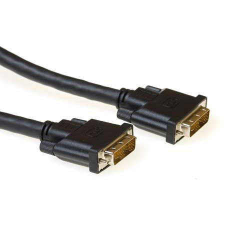 ACT AK3625 DVI D Single Link Low Loss Kabel Male Male 10 meter