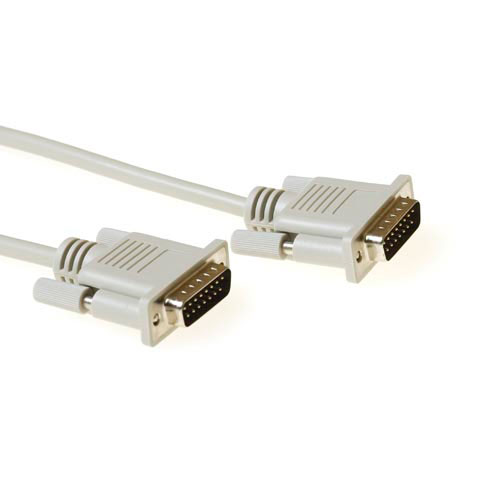 ACT AK3914 Seriële 1 1 Aansluitkabel 15 Pin D Sub Male 15 Pin D Sub Male 5 meter