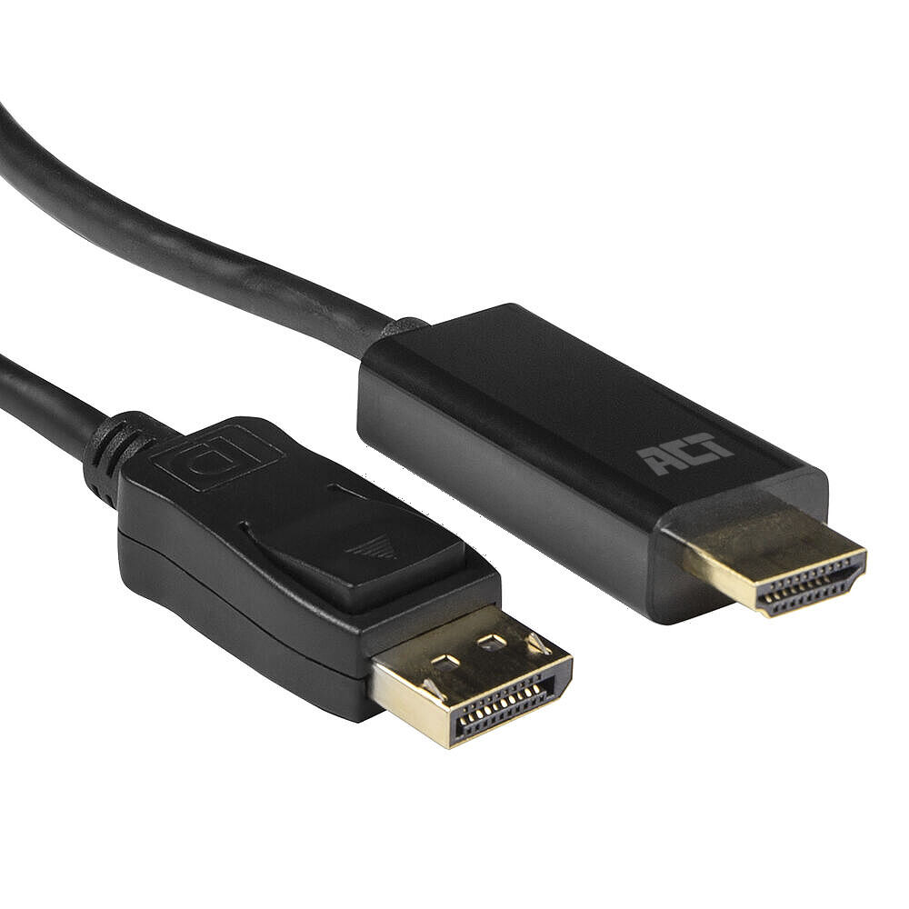 ACT AK3992 Verloopkabel DisplayPort Male/HDMI-A Male - 5 meter