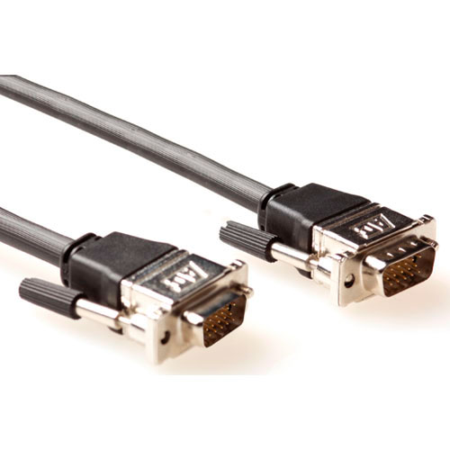 ACT AK9067 High Performance VGA Aansluitkabel Male Male Metalen Kappen 7 meter
