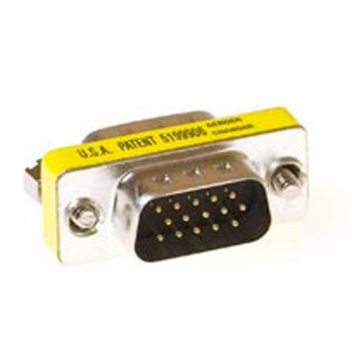 ACT AB9045 High Density D Sub Adapter 15 Polig Male 15 Polig Male