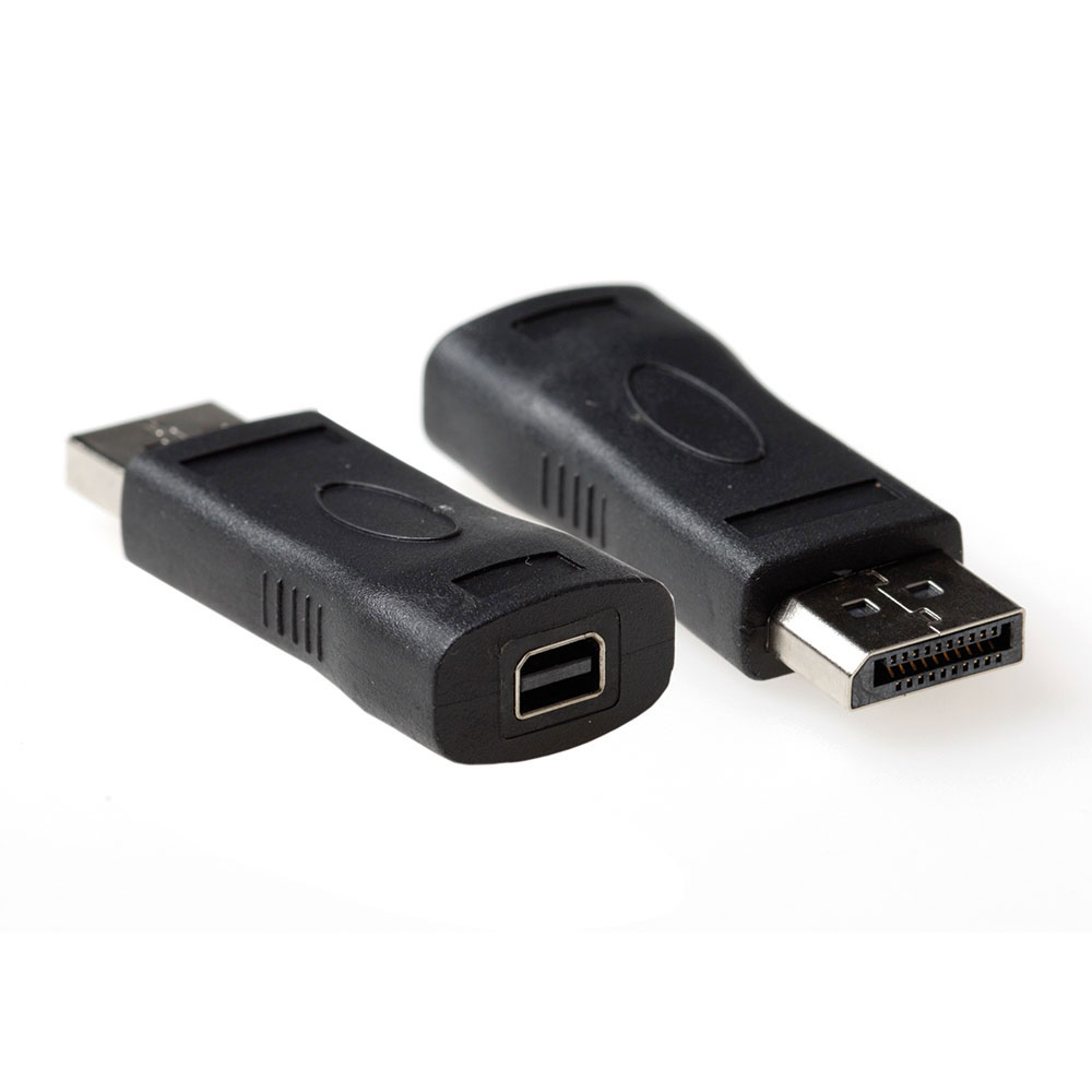 ACT AB3997 DisplayPort Male Mini DisplayPort Female Adapter