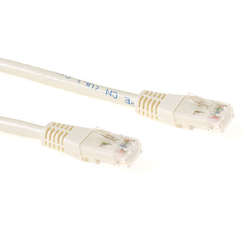 ACT IB8425 U UTP CAT6 Patchkabel Ivoor 25 meter