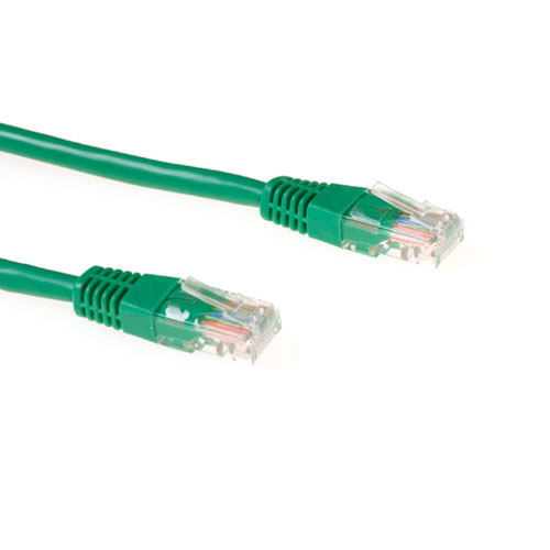 Ewent IM5707 U UTP CAT5E Patchkabel CCA Groen 7 meter