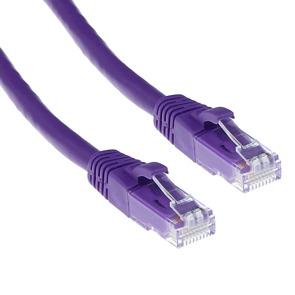 ACT IS1720 U/UTP CAT6 Patchkabel Snagless Paars - 20 meter
