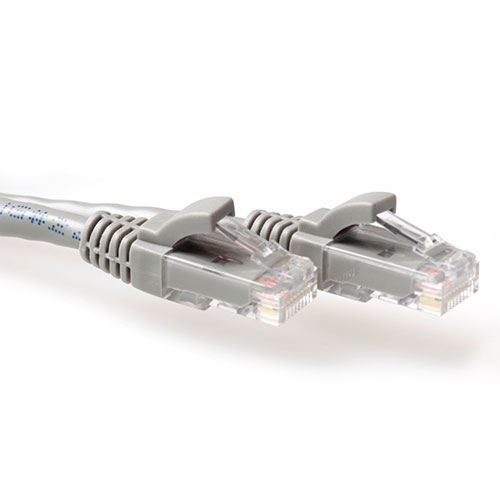 ACT IS8025 U UTP CAT6 Patchkabel Snagless Grijs 25 meter