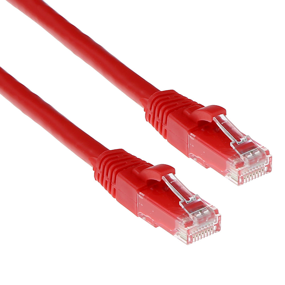 ACT IS8507 U/UTP CAT6 Patchkabel Snagless Rood - 7 meter