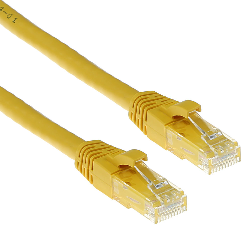 ACT IS8802 U UTP CAT6 Patchkabel Snagless Geel 2 meter