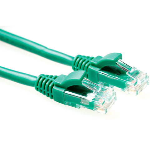 ACT IK5703 U/UTP CAT5E Patchkabel Component Level Groen - 3 meter