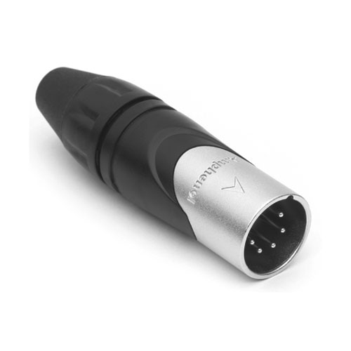 Amphenol AX5M XLR Connector 5-polig XLR Kabeldeel Male AX Serie