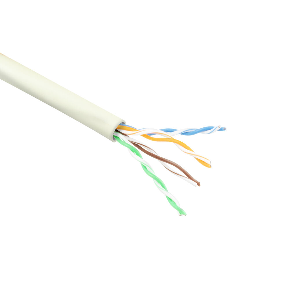 ACT EP845A CAT6 U UTP PVC Patchkabel Soepel Ivoor 500 meter