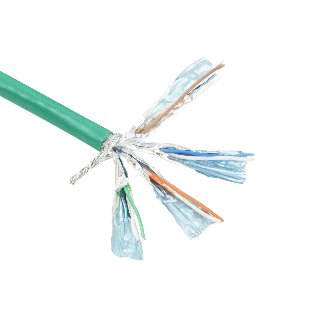 ACT FP657B CAT6 S FTP PVC Patchkabel Soepel Groen 305 meter