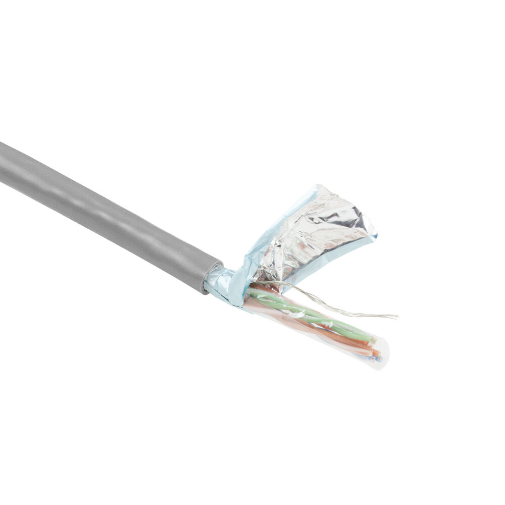 ACT FP7450 CAT5E F/UTP LSZH Patchkabel Soepel Grijs - 500 meter ACT FP7450 CAT5E F/UTP LSZH Patchkabel Soepel Grijs - 500 meter