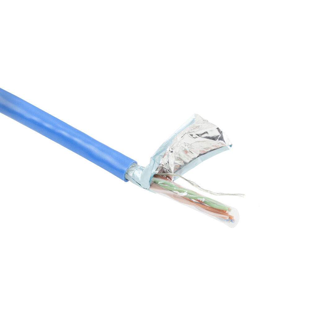 ACT FP7650 CAT5E F UTP LSZH Patchkabel Soepel Blauw 500 meter