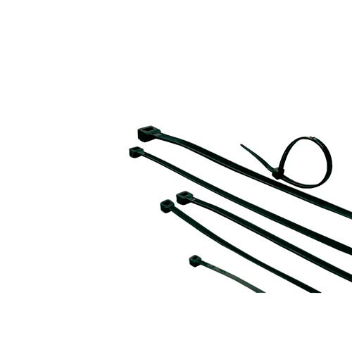 ACT CT1035 Tie wraps | kabelbinders zwart, lengte 150 mm, breedte 3,6 mm