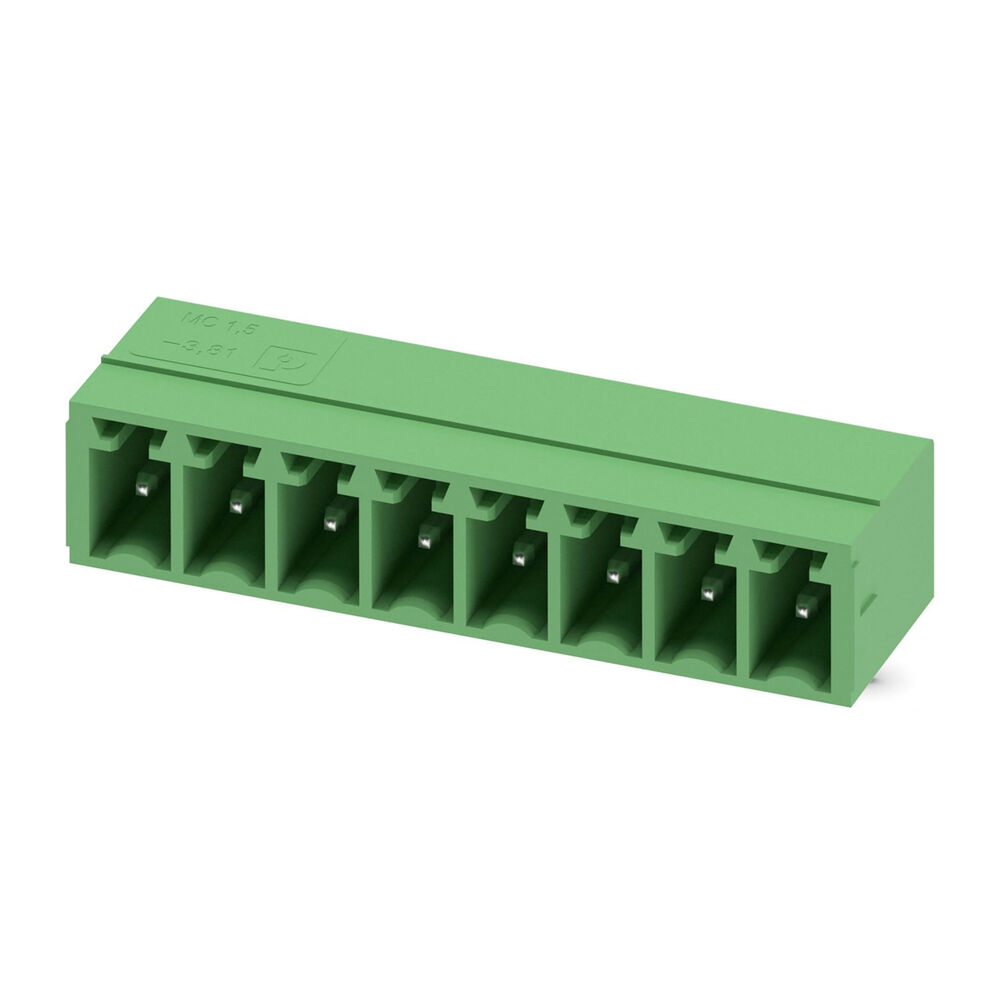 Phoenix 1803332 8 polige MC 1,5/8-G-3,81 PCB wire to board chassisdeel met 3,81 mm raster