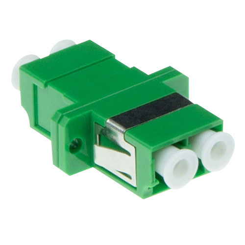 ACT EA9007 Glasvezel LC APC Duplex Adapter Singlemode OS2