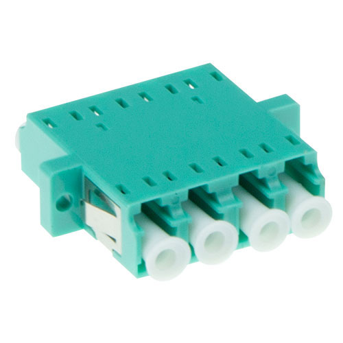 ACT EA9008 Glasvezel LC LC Quad Adapter OM3