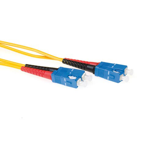 ACT RL3907 Glasvezel Patchkabel Duplex LSZH Singlemode SC SC 9 125µm OS2 7 meter