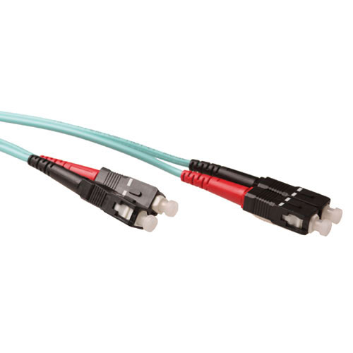 Ewent EL3605 Glasvezel Patchkabel Duplex LSZH SC SC 50 125µm OM3 5 meter