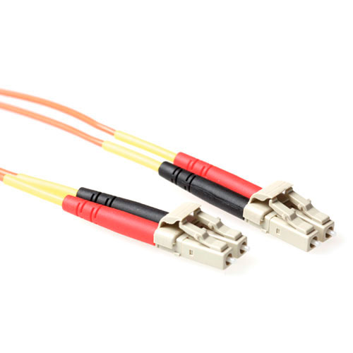 Ewent EL9010 Glasvezel Patchkabel Duplex LSZH LC LC 62.5 125µm OM1 10 meter