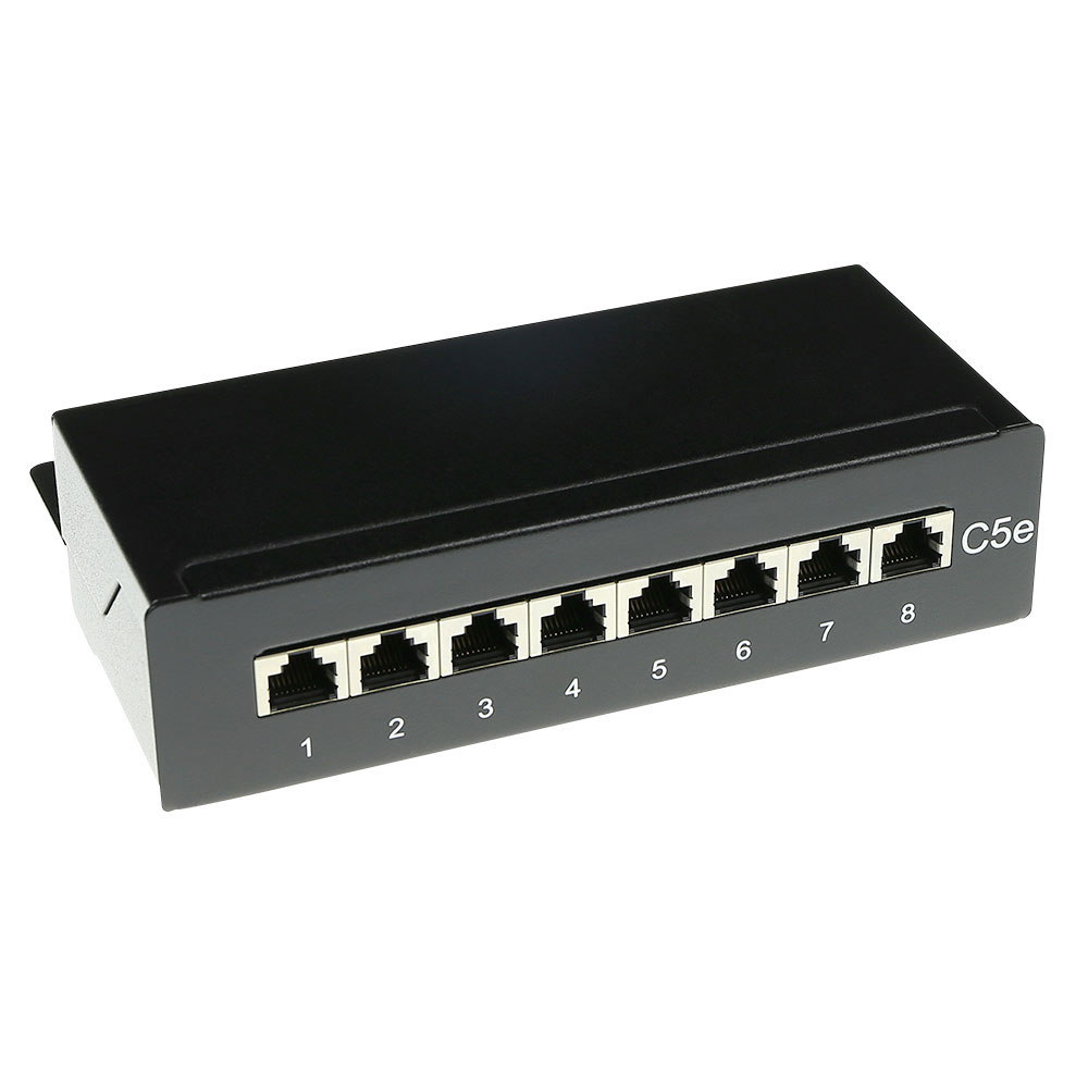 ACT FA5001 Modulair Opbouwdoos Shielded 8-voudig CAT5E