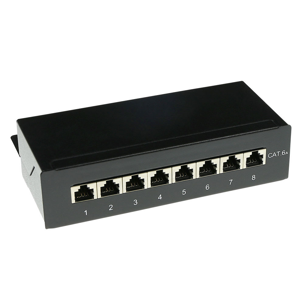 ACT FA7001 Modulair Opbouwdoos Shielded 8-voudig CAT6A