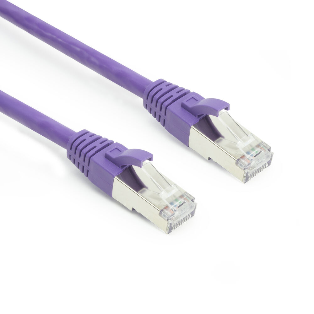 ACT FB2310 LSZH SFTP CAT6A Patchkabel Snagless Paars - 10 meter