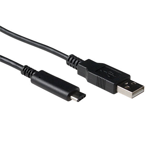 ACT SB0014 USB C kabel naar USB A male 1 meter