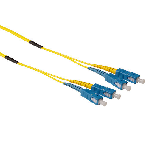 ACT RL5705 Glasvezel Patchkabel Duplex Ruggedized SC SC 9 125µm OS2 50 meter
