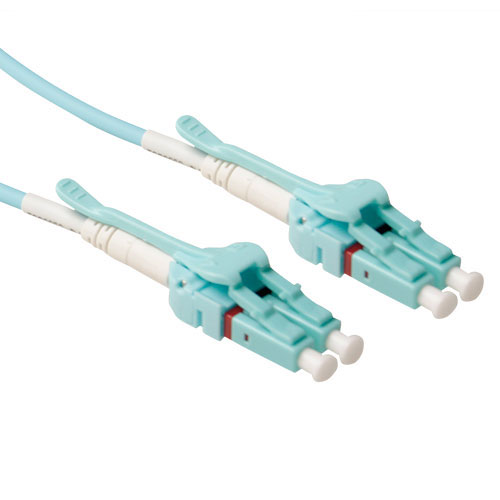 ACT RL6305 Glasvezel Patchkabel Duplex Uniboot Extractor LC LC 50 125µm OM3 5 meter