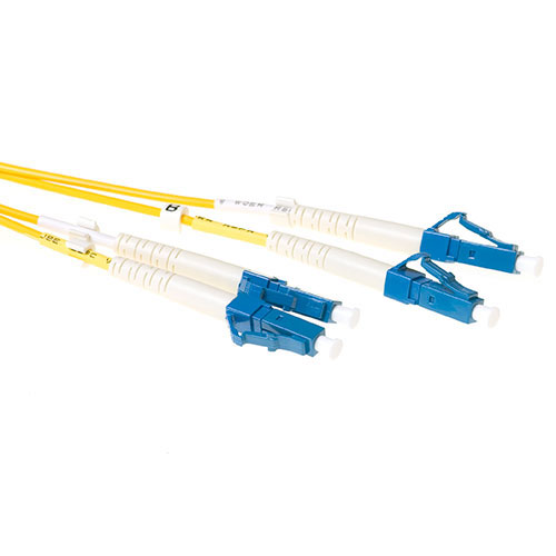 Ewent EL9910 Glasvezel Patchkabel Duplex LSZH LC LC 9 125µm OS2 10 meter