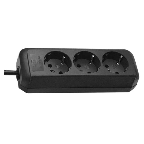 Brennenstuhl 1158620015 Eco Line PDU Stekkerdoos 3 Sockets Zwart 1,5 meter