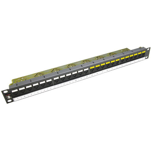 Molex PID 00141 PowerCAT 6 Unshielded Patchpaneel 24 Poorts Datagate