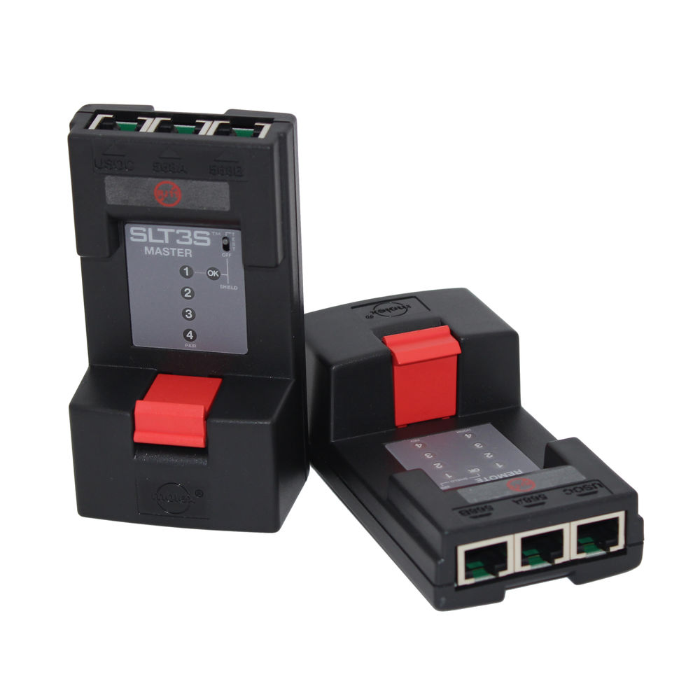 Molex 33A 100 10 Master en Slave unit met 9 Volt batterij.