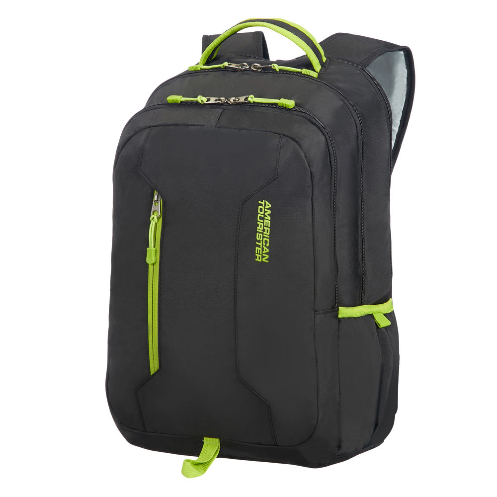 American Tourister Urban Groove backpack - Black/lime green