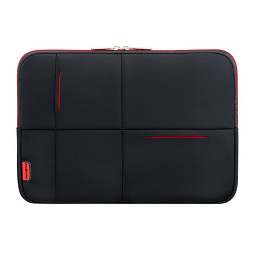 Samsonite 78145 1073 Airglow Laptop Sleeve 14.1 inch Zwart Rood