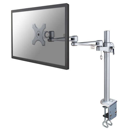 Newstar Neomount FPMA D935 Monitorarm Bureausteun 1 Scherm 10 30inch Zilvergrijs