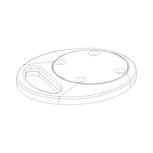 Newstar Neomount FPMA D9GROMMET Bladdoorvoer