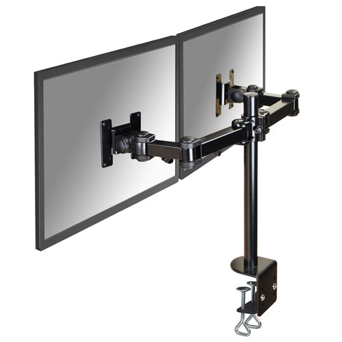 Newstar Neomount FPMA D960D Monitorarm Bureausteun 2 Schermen t m 27 inch Zwart
