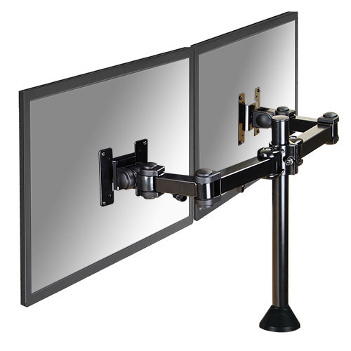 Newstar Neomount FPMA D960DG Monitorarm Bureausteun 2 schermen t m 27 inch Zwart